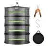 8-Layer Mesh Drying Rack With Hanging Design 2ft 2 Pack 2 8-Layer Mesh Drying Rack With Hanging Design 2ft 2 Pack -Grow Tech Shop 080e9743fce232cdedef37a59da2c5e3