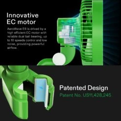 Smart Grow Tent Kit GIY-SGS-44 4x4, 4-Plant Complete System, With WiFi E42A Controller, 2x 200W AeroLight Wing LED Grow Light, 6-inch AeroZesh S6 Ventilation Combo, And AeroWave E6 Clip-on Fan -Grow Tech Shop 09fb4227680f18649740bbbb2b33b2d8 5