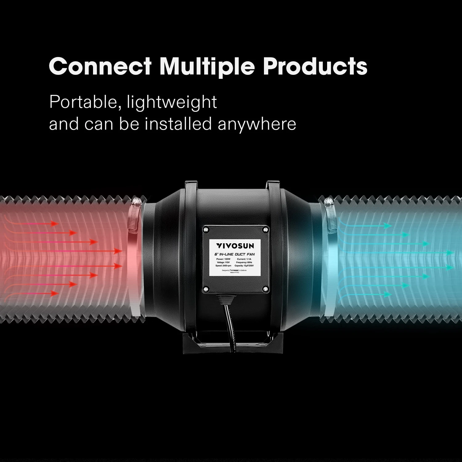 Air Aluminum Ducting 4″x 25ft 7 Air Aluminum Ducting 4″x 25ft - Image 5