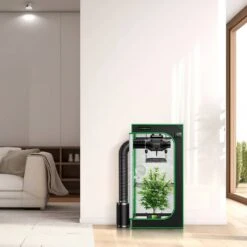 Smart Grow Tent Kit GIY-SGS-44 Lite 4x4, 4-Plant Complete System, With WiFi E42A Controller, 400W VS4000 LED Grow Light, 6-inch AeroZesh G6 Ventilation Combo, And AeroWave E6 Clip-on Fan -Grow Tech Shop 268a828b7f0e9d245751a352bf51f339 8