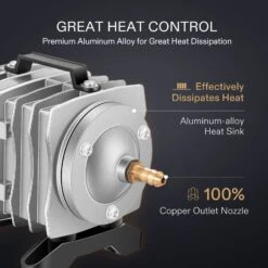 25W 634GPH Commercial Air Pump 40L/min 6 Outlet -Grow Tech Shop 30477a09f60aab3fabb0a9585f0b12d2 1