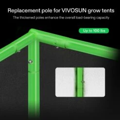16mm Grow Tent Pole For 4*2 Grow Tent, Only For VIVOSUN Grow Tents 11 16mm Grow Tent Pole For 4*2 Grow Tent, Only For VIVOSUN Grow Tents -Grow Tech Shop 338d0c4783947962df3e8114a93f1c3f 2