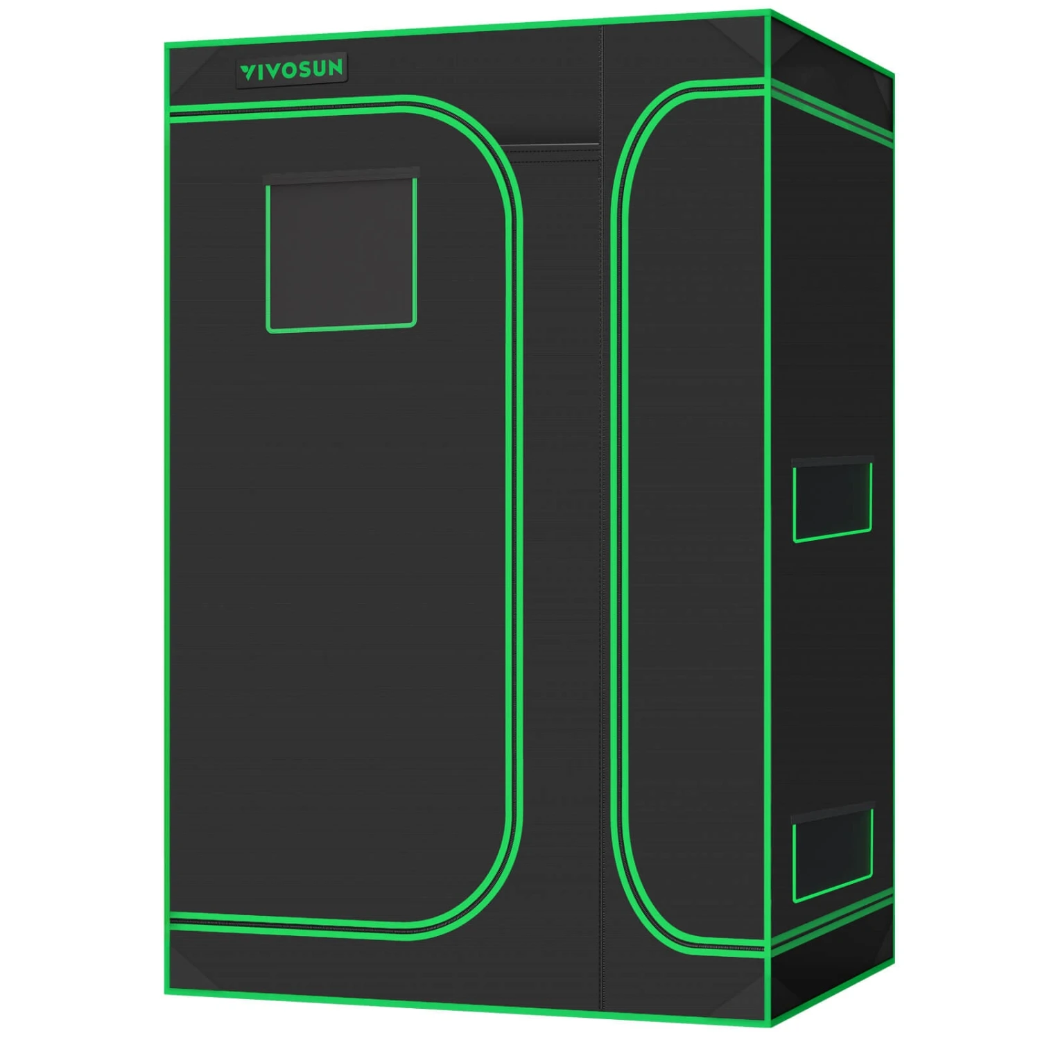 D548 2-in-1 Mylar Grow Tent 5x4 With Multi-Chamber, 60″ X 48″ X 80″ 3 D548 2-in-1 Mylar Grow Tent 5x4 With Multi-Chamber, 60″ X 48″ X 80″