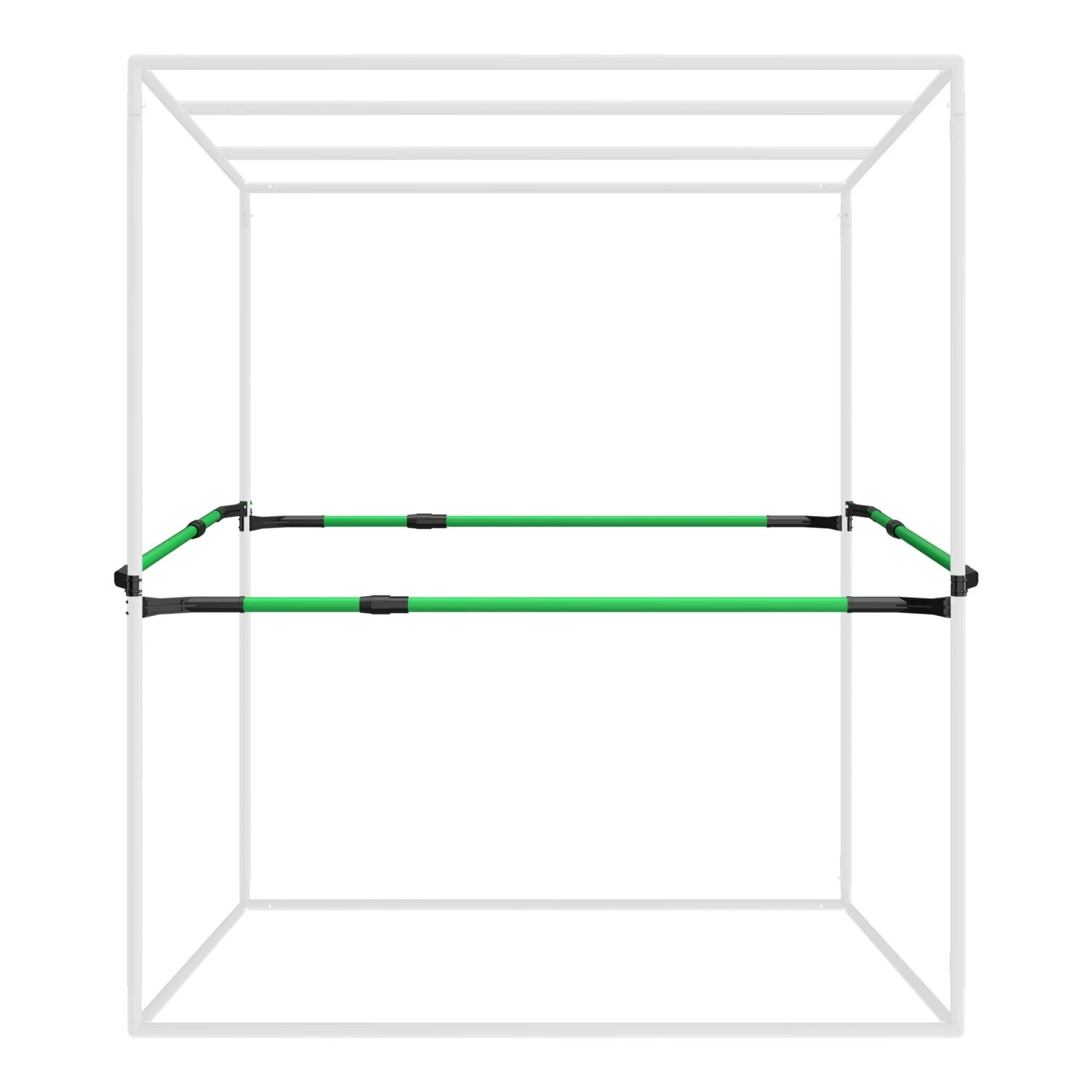 Grow Tent High CFM Kit, Green Pole Range Of 24"-48" 2 Grow Tent High CFM Kit, Green Pole Range Of 24"-48"