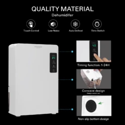 Electric Mini Dehumidifier With 2200ml Tank -Grow Tech Shop 58bc038704c614f919325f5b754db9b4