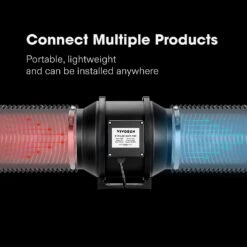 Black Non-Insulated Flex Air Aluminum Ducting 13 Black Non-Insulated Flex Air Aluminum Ducting -Grow Tech Shop 5b8da7caacfd883252cf21f5e8dd9cde