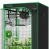 Smart Grow Tent Kit GIY-SGS-84 8x4, 8-Plant Complete System, With WiFi E42A Controller, 4x 200W AeroLight Wing LED Grow Light, And 8-inch AeroZesh G8 Ventilation Combo -Grow Tech Shop 64ebd091cb6c8d57ecffe956799206e7 1