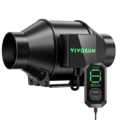 AeroZesh G6 Inline Duct Fan W/ GrowHub E42A Controller