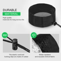 8" Grow Tent Duct Filter Vent Cover W/ Elastic Band And Fixed Buckle, 2 Pcs -Grow Tech Shop 7682001734e3c1ae754483d5736d574e