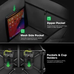 Heavy Duty Collapsible Folding Wagon, Blue -Grow Tech Shop 7db532b0e22fb006230a8772908f2eef