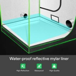 Floor Tray For 5*5 Tent, 1 Pc 10 Floor Tray For 5*5 Tent, 1 Pc -Grow Tech Shop 8b324d5bf1f32becda1416eb7617d345 1