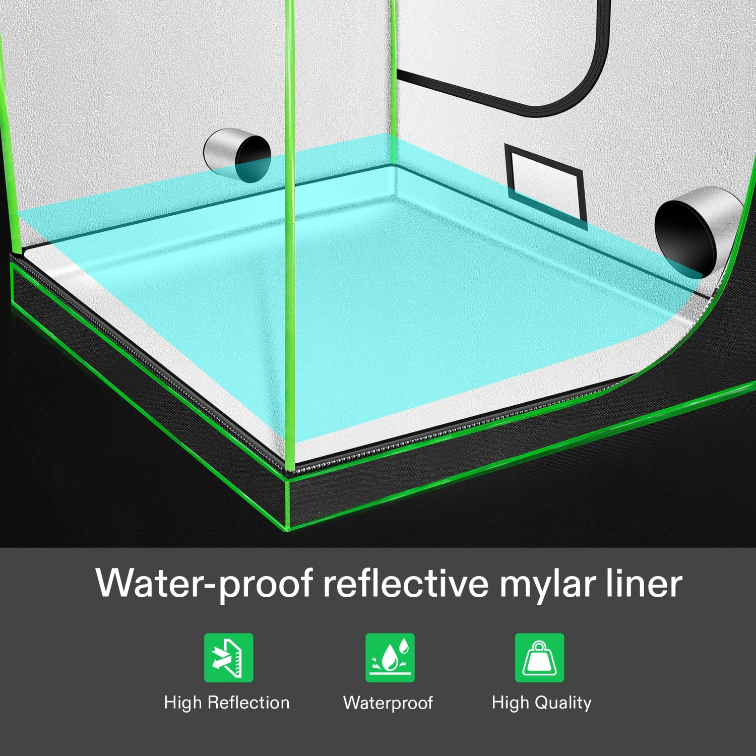 Floor Tray For 8*4 VIVOSUN Tent, 1 Pc 6 Floor Tray For 8*4 VIVOSUN Tent, 1 Pc - Image 4