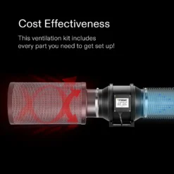 8-Inch 720 CFM Inline Duct Fan Kit With Black Carbon Filter And Ducting 12 8-Inch 720 CFM Inline Duct Fan Kit With Black Carbon Filter And Ducting -Grow Tech Shop 8b72c0a28cab674332d6ec6f739beaa8