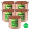 7 Gallon Grow Bags 5-Pack Brown Thickened Nonwoven Fabric Pots With Handles 1 7 Gallon Grow Bags 5-Pack Brown Thickened Nonwoven Fabric Pots With Handles -Grow Tech Shop 8bcb050aae943a803b8f3afa8701d5d0 1