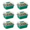 6-Pack Seed Starter Trays, 240-Cell Seed Starter Kit With Humidity Dome 2 6-Pack Seed Starter Trays, 240-Cell Seed Starter Kit With Humidity Dome -Grow Tech Shop 8eda81e823fae1abdc180ffc028c4af4