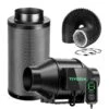 AeroZesh G8 Inline Duct Fan Combo W/ GrowHub E42A Controller For Heating Cooling Booster, Grow Tents -Grow Tech Shop 9e5b78833f3133ac87fb9638b67663da 2