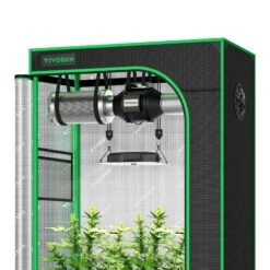 Standard Grow Tent Kit GIY-32 3x2, 2-Plant Complete System, With 100W VS1000 LED Grow Light, And 4-inch Ventilation Combo