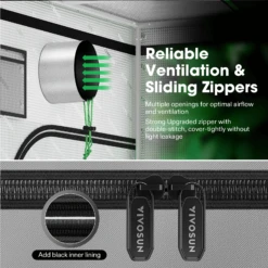 G336 Upgraded 3x3 Mylar Grow Tent With 19mm Poles, 36″ X 36″ X 72″ 16 G336 Upgraded 3x3 Mylar Grow Tent With 19mm Poles, 36″ X 36″ X 72″ -Grow Tech Shop bd35c3af4a4c525b5473550f34c65d95 1