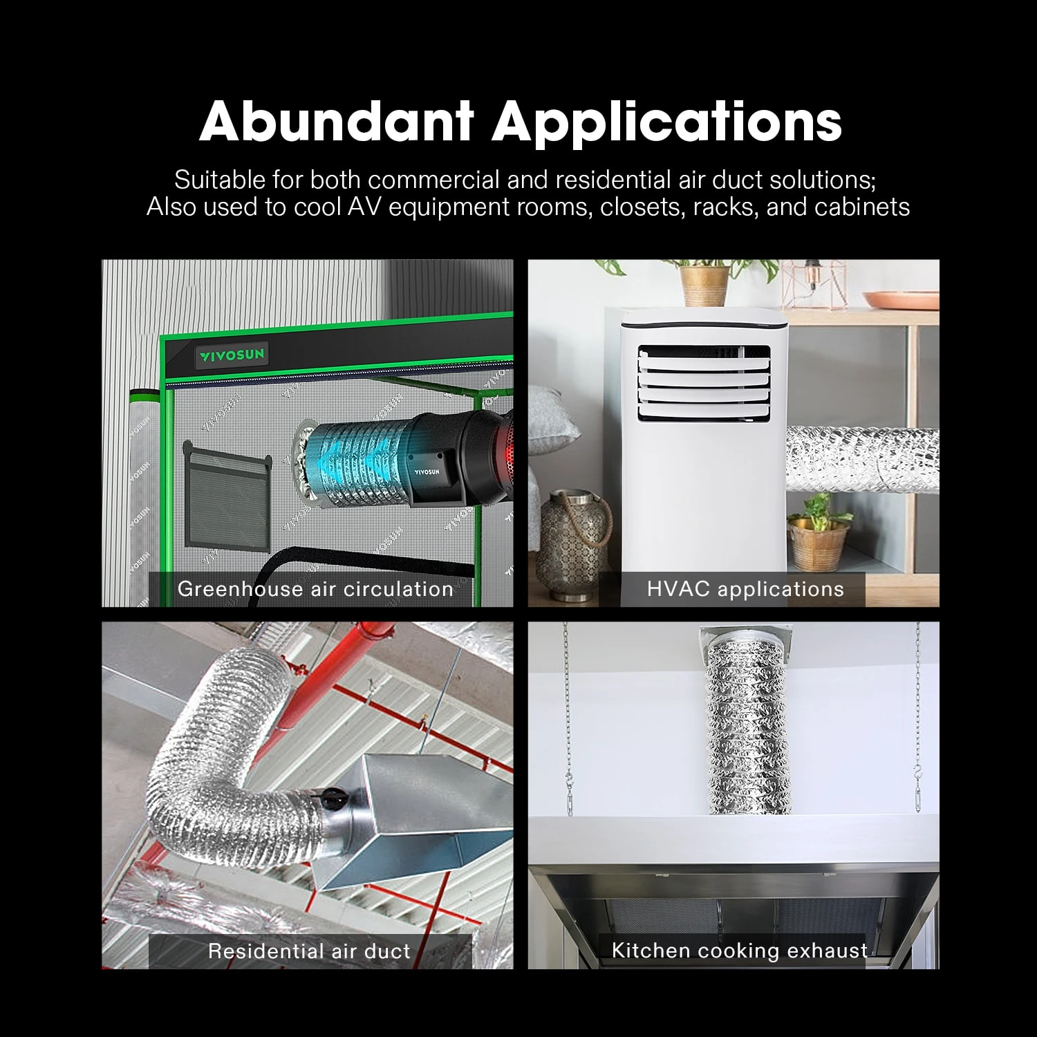 Air Aluminum Ducting 4″x 25ft 9 Air Aluminum Ducting 4″x 25ft - Image 7