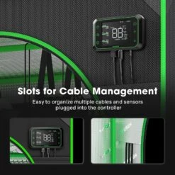 R846 Roof 8x4 Mylar Grow Tent, 96″ X 48″ X 72″ -Grow Tech Shop e075ece7d16e34c7d5a870ec4f556115
