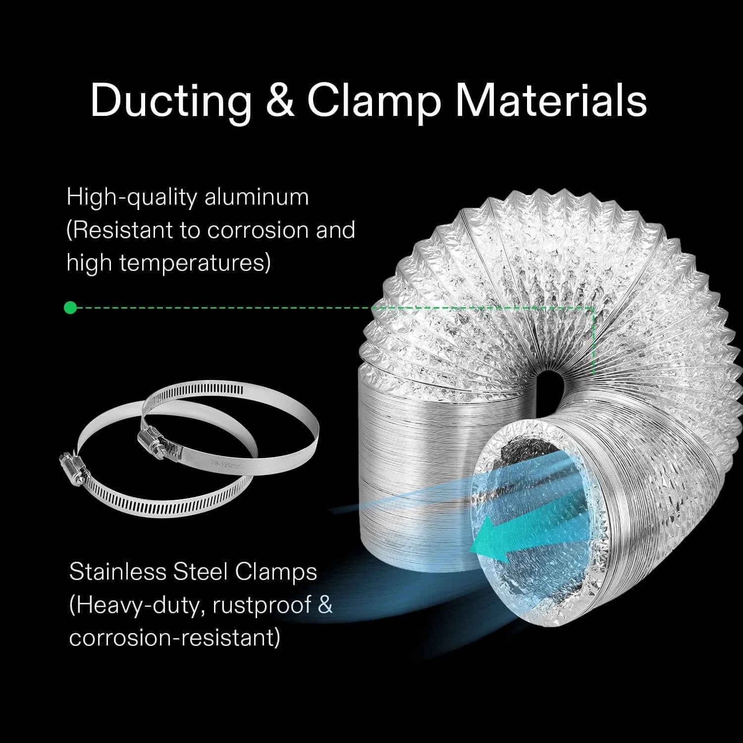 Standard Grow Tent Kit GIY-32 3x2, 2-Plant Complete System, With 100W VS1000 LED Grow Light, And 4-inch Ventilation Combo 8 Standard Grow Tent Kit GIY-32 3x2, 2-Plant Complete System, With 100W VS1000 LED Grow Light, And 4-inch Ventilation Combo - Image 6